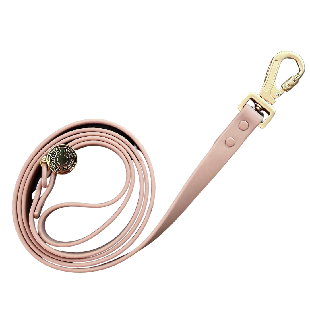 Pearl Pink Waterproof Dog Leash