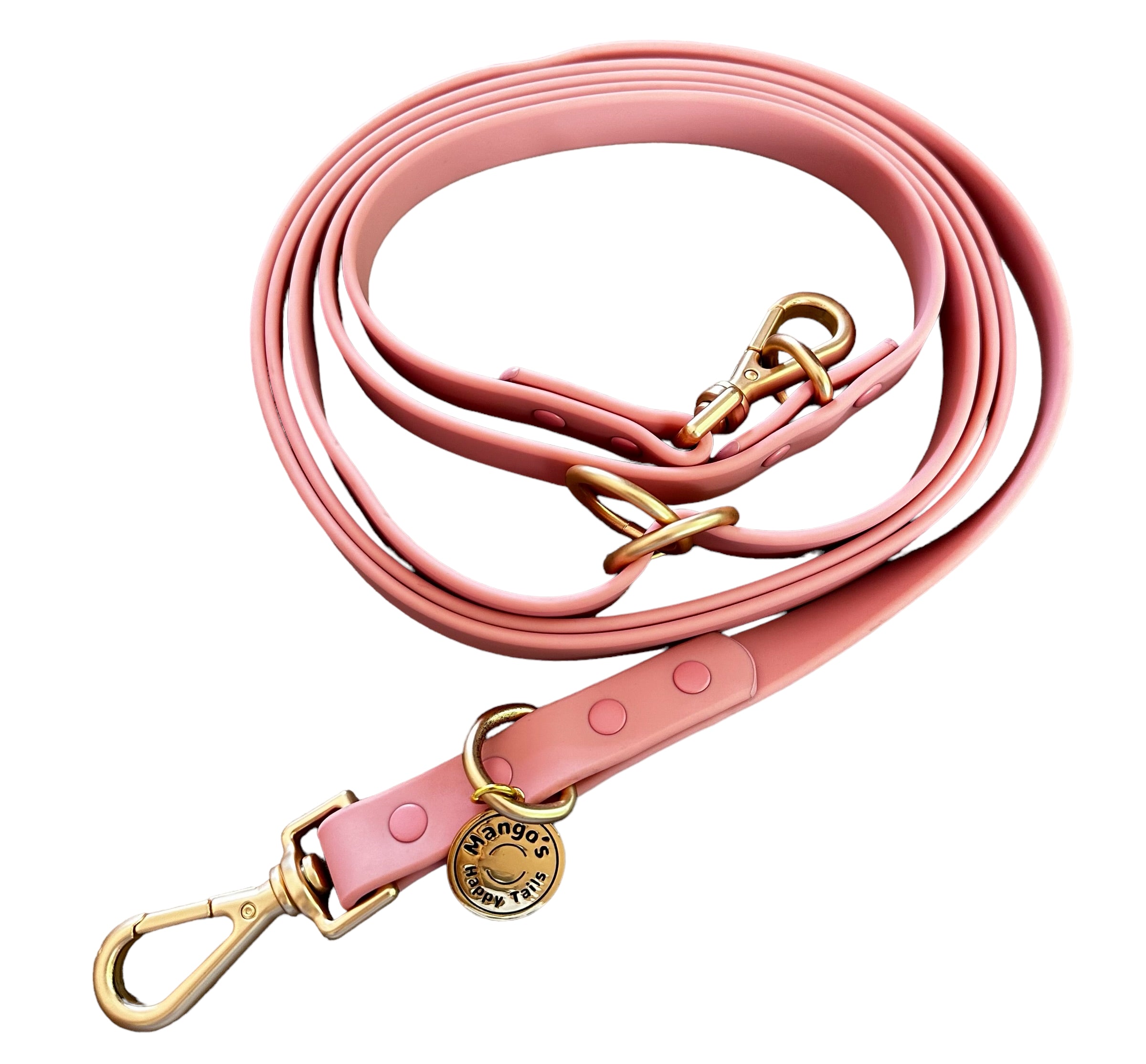 Rose Pink Hands Free Dog Leash