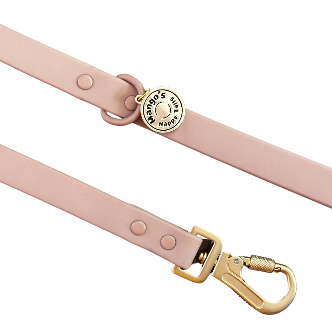 Pearl Pink Waterproof Dog Leash