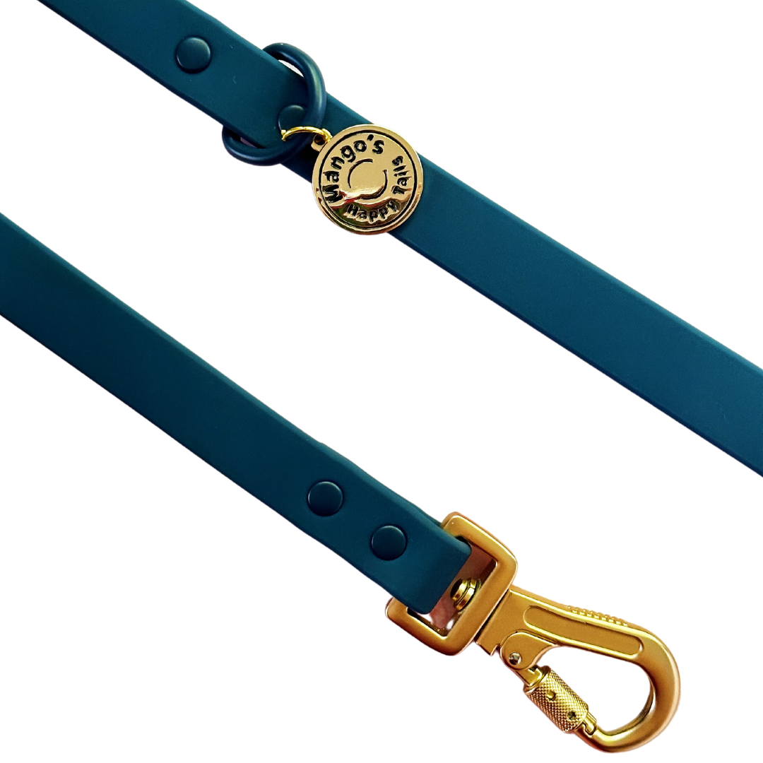 Navy Blue Waterproof Dog Leash