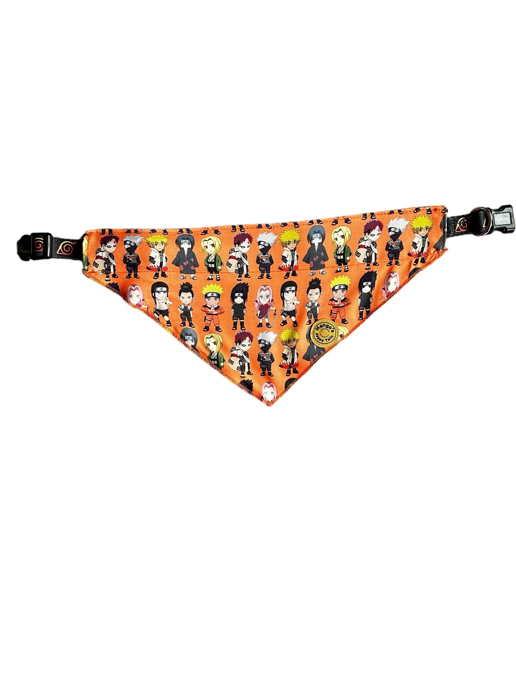 Naruto Over The Collar Dog Bandana