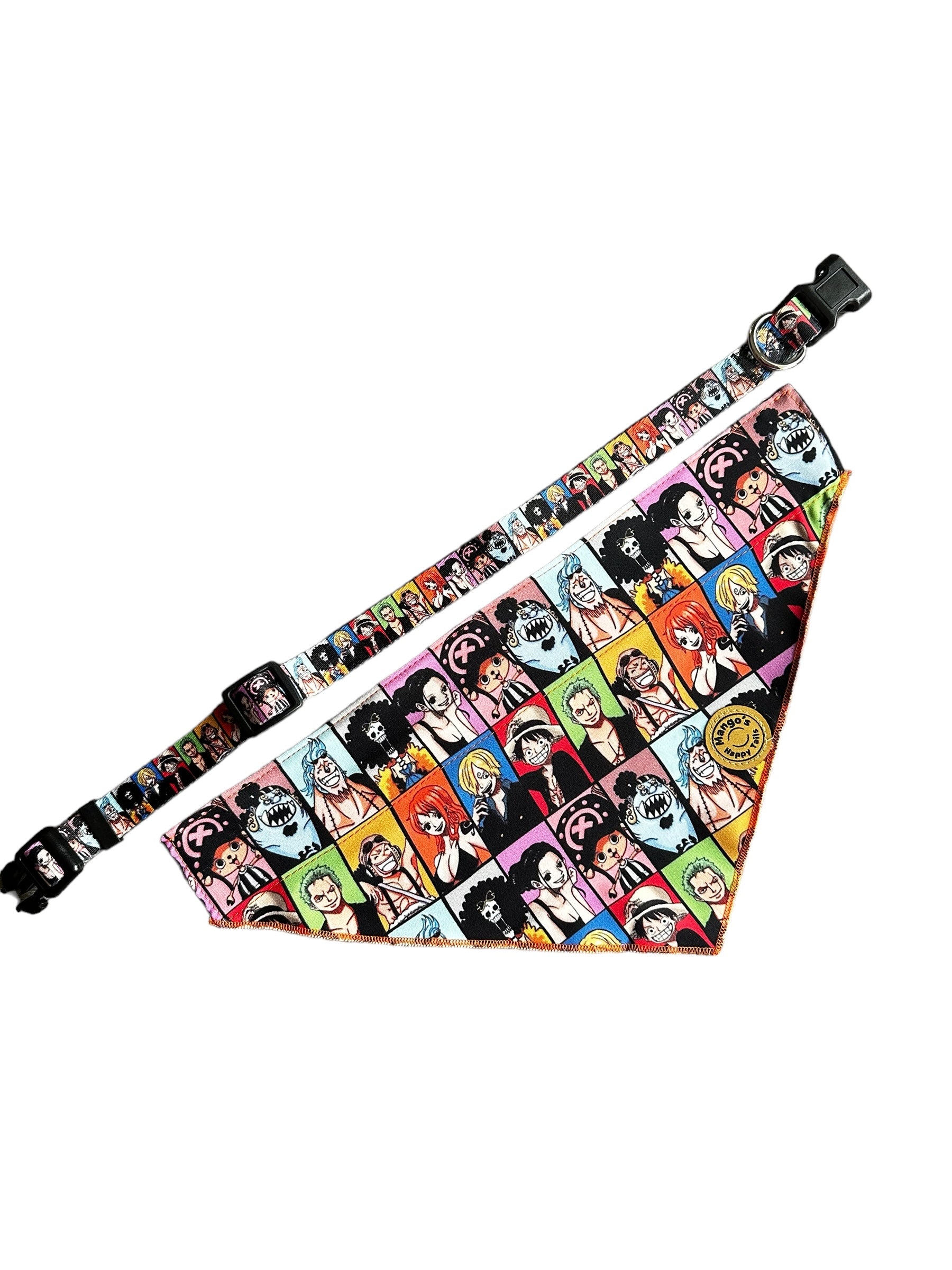 One Piece Over The Collar Dog Bandana