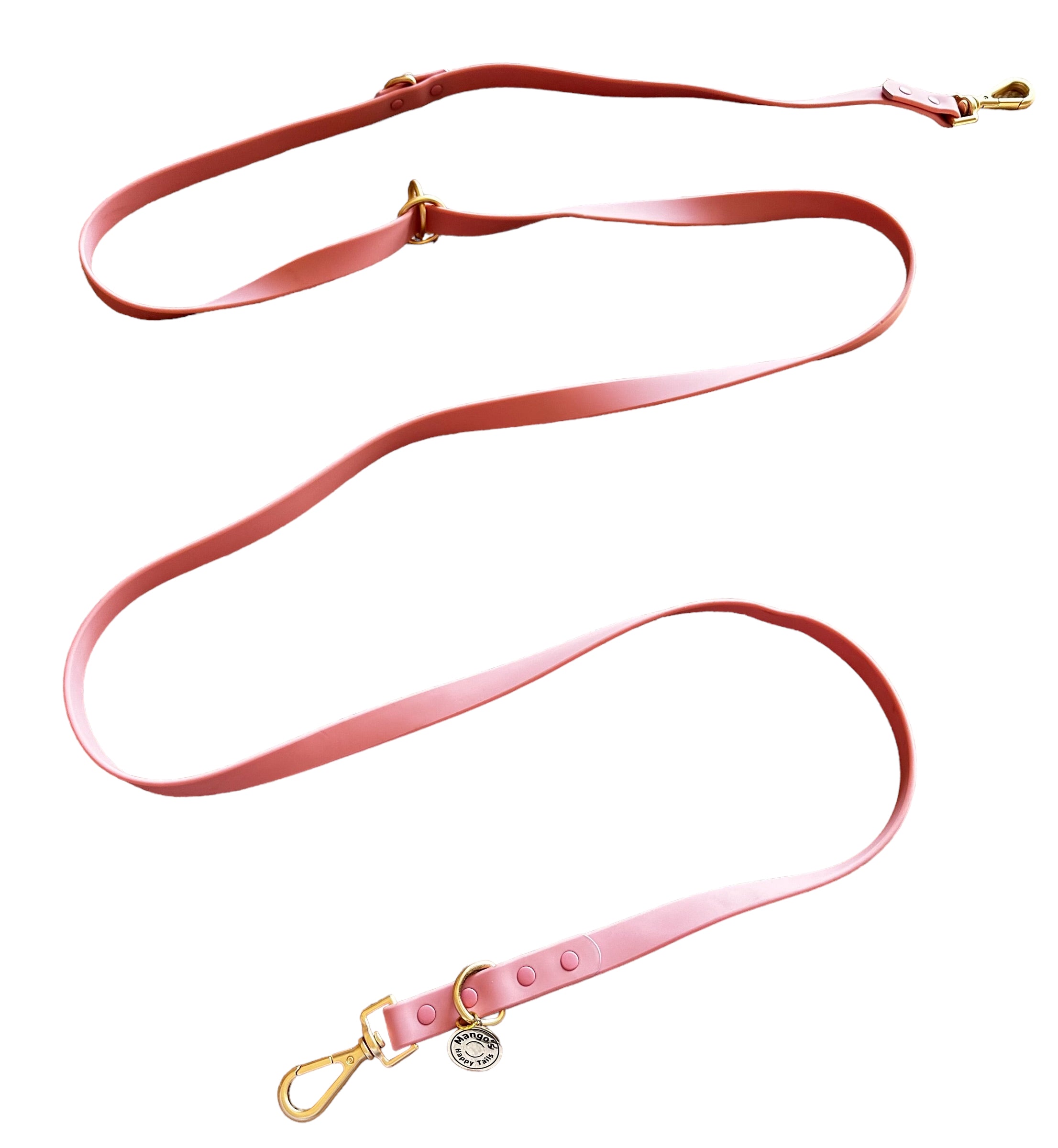 Rose Pink Hands Free Dog Leash