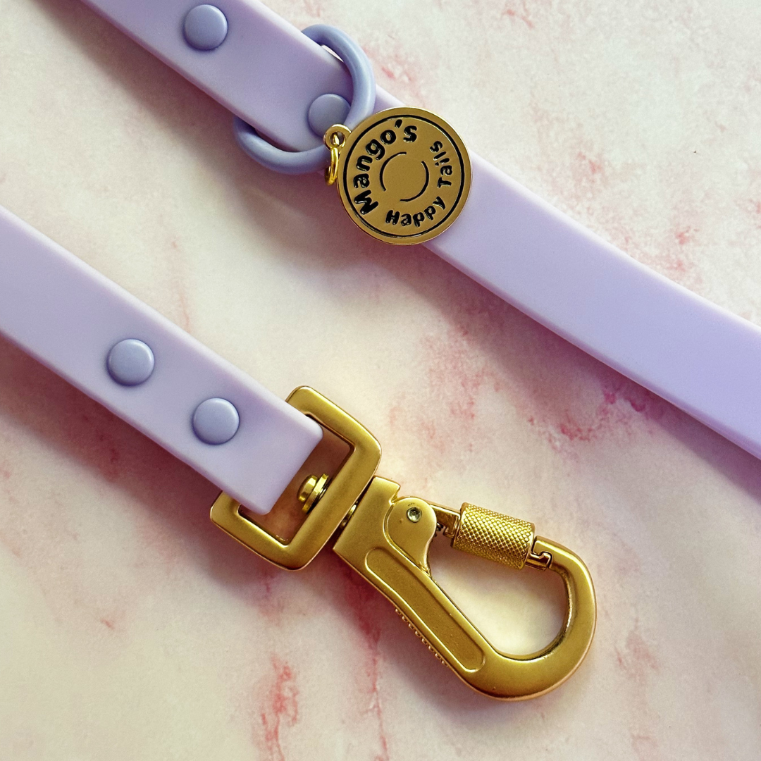 Lilac Waterproof Dog Leash